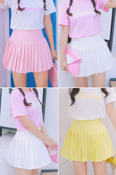 Sweet Pastel Waist Skirt SD00111