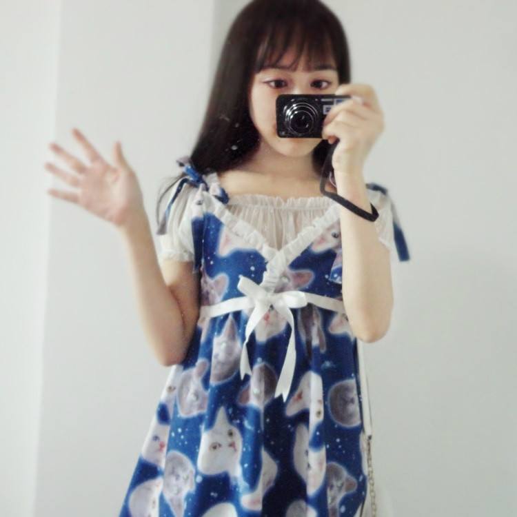 Japanese Cute Cat Dress SD01121