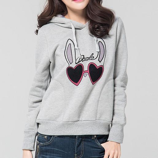 Korean Cute Bunny Ears Hoodie Sweater SD01418