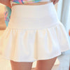 Japanese kawaii tutu white lace skirt SD01477