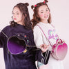 Japanese Harajuku Gradient Fade Heart Girls Planet Bag SD01786