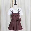 Bunny/Bear Face Suspender Shorts SD00548