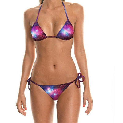 Red Galaxy Bikini swimsuit SD00612