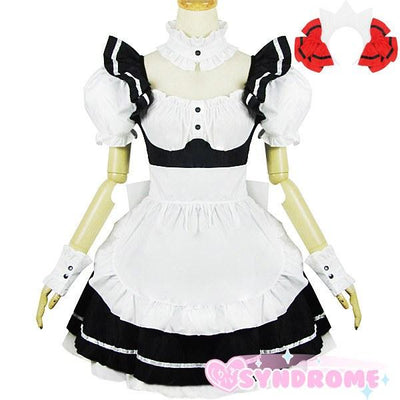 Japanese Anime Date a Live Kotori Itsuka Maid Dress SD02417