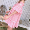 Pink Dolly Loose Summer Dress SD02225