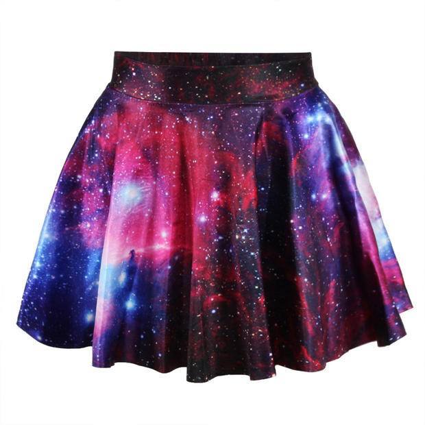 Red Star Galaxy skirt SD00607