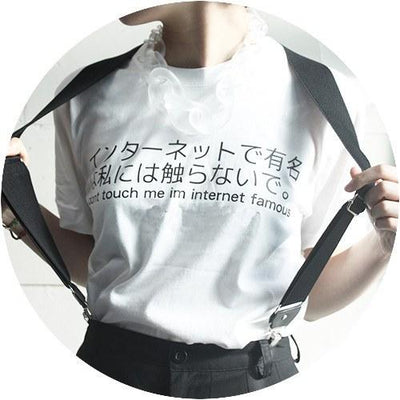 "Don't Touch Me I'm Internet Famous" Tshirt SD00391