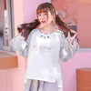 Japanese Cute Meow Loose Shirt SD01370