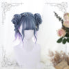 Japanese Harajuku Gradient Blue Violet Wig SD02286