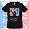 Re Zero Anime Rem Ram Black T-shirt SD01473