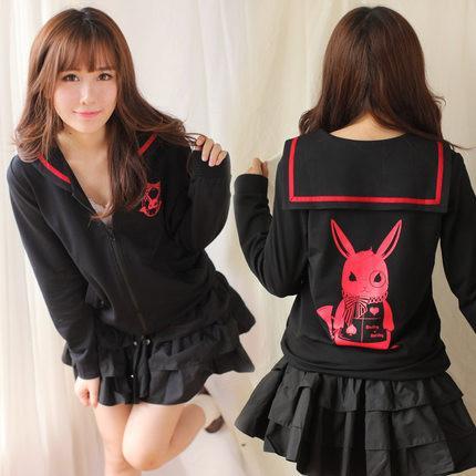 Japanese Harajuku Sailor Devil Bunny Sweater SD00822