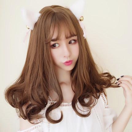 Harajuku Curly End Light Brown Wig SD00637