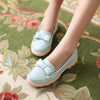 Korean Pastel Sweat Casual Bow Shoes SD01176