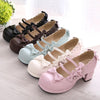 Kawaii Lace Bow Straps Shoes SD00785