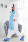 Warm Cute Blue&White Unicorn Onesie SD01545