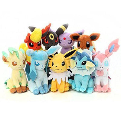 Pokemon Anime Eevee Evolution's Plush Toy SD00903