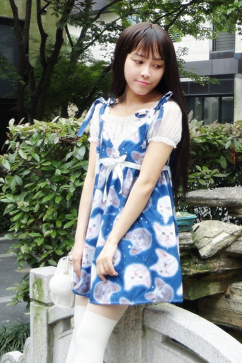 Japanese Cute Cat Dress SD01121