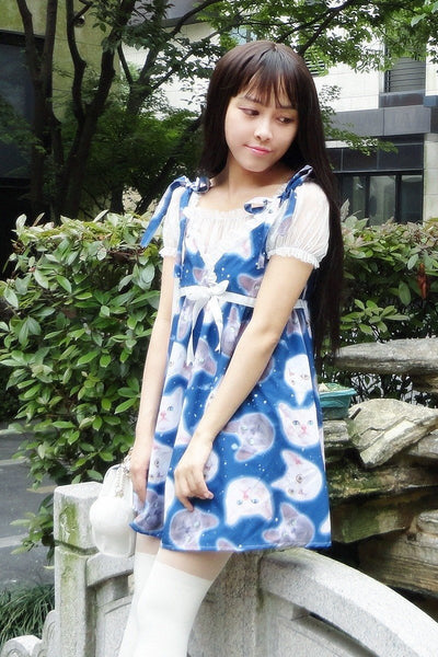 Japanese Cute Cat Dress SD01121
