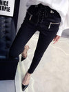 High Waist Zipper String Pants SD00307