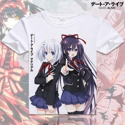 Anime Date Alive Prints T-shirt SD00650