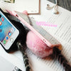 Plush Tail Cat Ear Phone Case SD00474