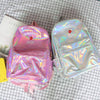 Japanese Harajuku Holo Holographic Iridescent Strawberry Milk Backpack SD01728