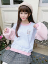 Japanese Kawaii Embroidery Bear Warm Sweater SD01090