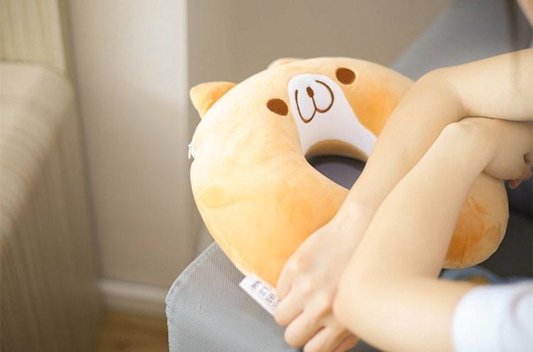 Shiba Inu Doge Dog Cute Cotton Neck Pillow SD01638
