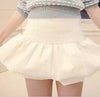 Japanese kawaii tutu white lace skirt SD01477