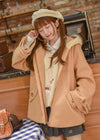 Brown Shiba Inu Hoodie Coat SD01199