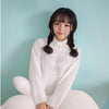 Korean Fashion Embroidered "Heart" "I Love You Very Very Much Long-sleeved Sweater SD02049