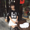 Japanese Harajuku Girl Printed Long T-shirt SD01211