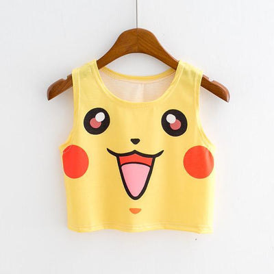 Pokemon Team Crop Top SD00549
