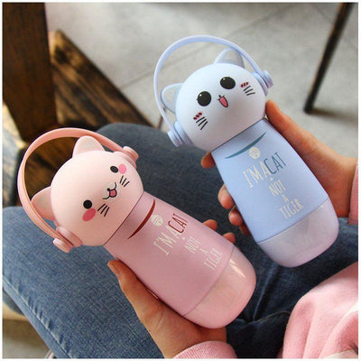 Cute Cat/Bear Drink Bottle SD01629