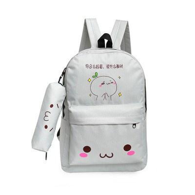 Kawaii Emoticon School BackPack SD01146