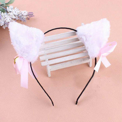 Cute Cat Ear Bell Hair Band SD00040