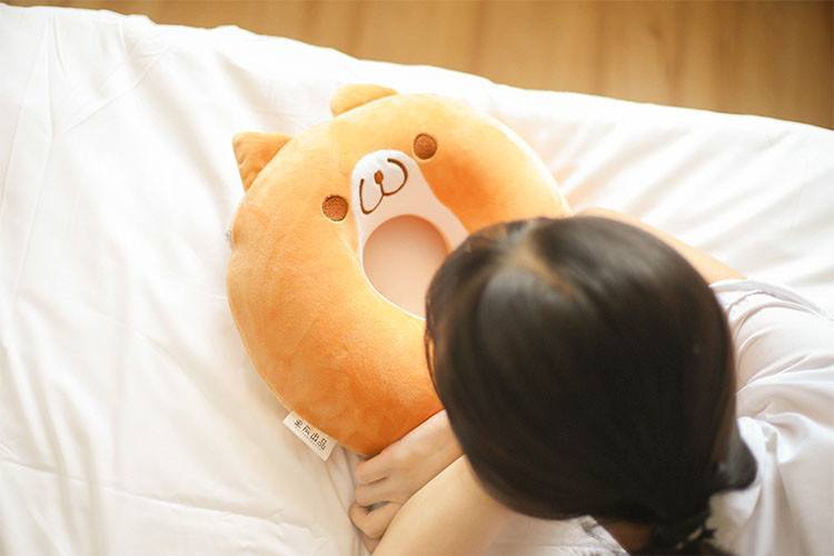 Shiba Inu Doge Dog Cute Cotton Neck Pillow SD01638