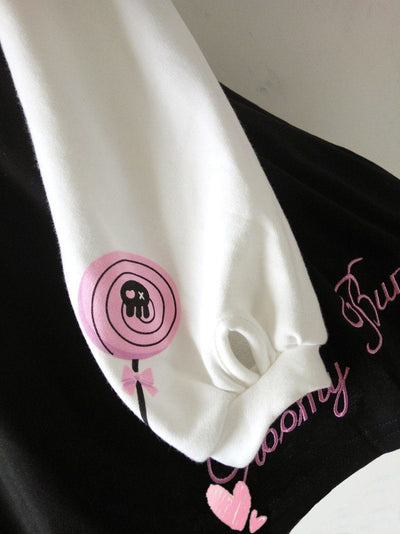 Bunny Eye patch Skirt/Shirt Set SD00740