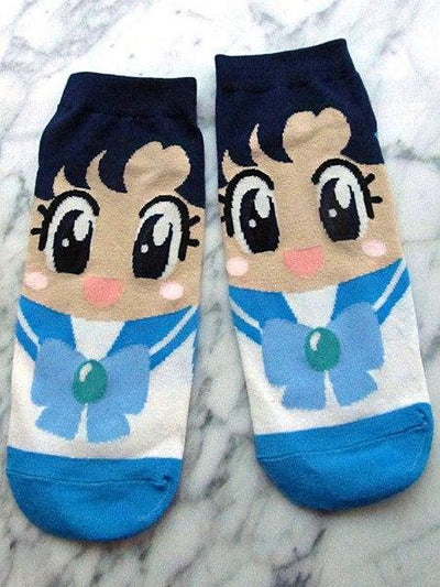 Sailor Moon Shallow Mouth Socks SD01659