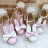 Japanese Lolita Bunny Lace Fluffy Shoes SD00864