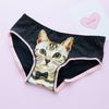 Japanese Harajuku Cute Kitty Bow Tie Undies SD02395