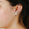 Japanese Harajuku Angel Wing Crystal Earrings SD02371