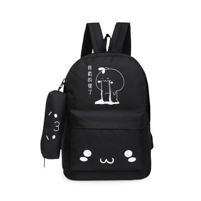 Kawaii Emoticon School BackPack SD01146