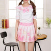 Japanese floral sailor school uniform skirt t-shirt SD00681