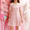 Japanese sweet strap striped summer dress SD00965