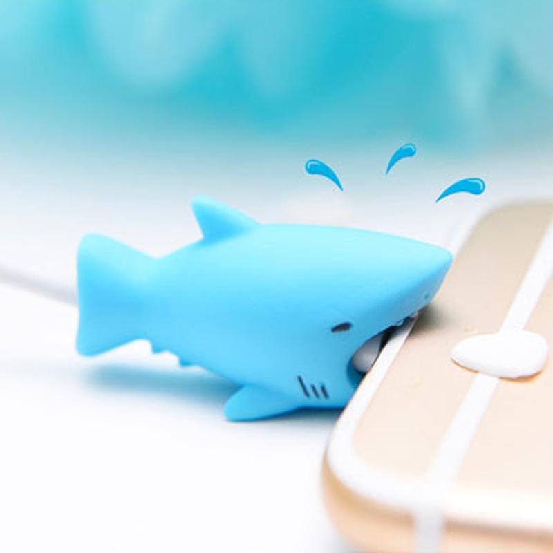 Cute Tiny Animal Cable Bite for Iphone Android Any Phone / USB Cable SD01619