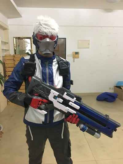 Overwatch Soldier:76 led lights mask SD02460