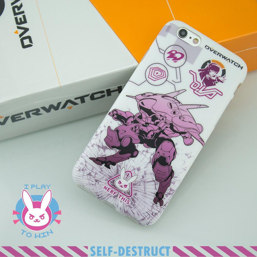 Overwatch D.VA Meka Iphone Phone Case SD02223