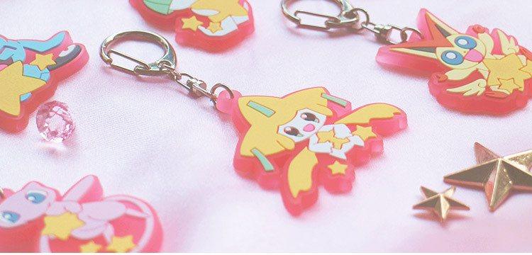 Pokemon Rubber Pendant Key Ring SD01731