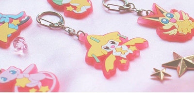 Pokemon Rubber Pendant Key Ring SD01731
